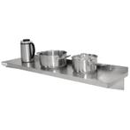 Wandplank RVS tot 50kg - 60x30cm, Verzenden, Nieuw in verpakking