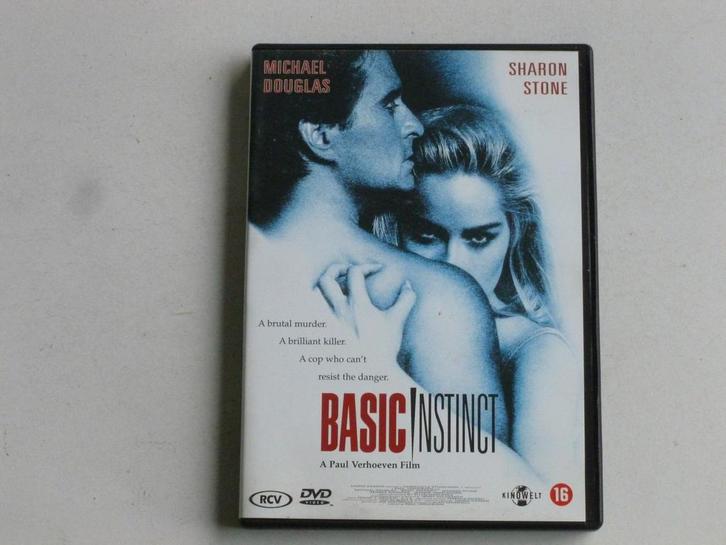 Basic Instinct - Sharon Stone, Paul Verhoeven (DVD), Cd's en Dvd's, Dvd's | Klassiekers, Zo goed als nieuw, Verzenden