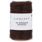 Katia Concept 50 Mohair Shades - 15 chocoladebruin - Mohai, Hobby en Vrije tijd, Breien en Haken, Ophalen of Verzenden, Nieuw