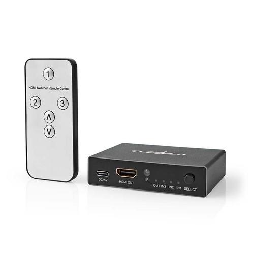 HDMI™-Switch | HDMI schakelaar met 3 uitgangen | 8K, Audio, Tv en Foto, Converters, Nieuw, Verzenden