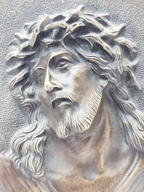 Plaquette - Ecce Homo - Brons, Antiek en Kunst, Kunst | Niet-Westerse kunst