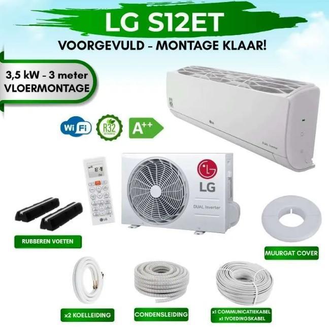 PROMO : LG AIRCO - Plug en Play zelfbouw setjes -Prijslijst, Witgoed en Apparatuur, Airco's, 60 tot 100 m³, Koelen en Ontvochtigen