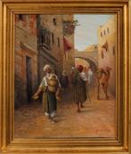 Sten Ekandahl (1897-1968) - Arab town scene