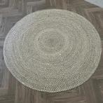 Brinker Lana Rodondo Rond Vloerkleed - 190x190cm, Huis en Inrichting, Stoffering | Tapijten en Kleden, Ophalen of Verzenden, Zo goed als nieuw