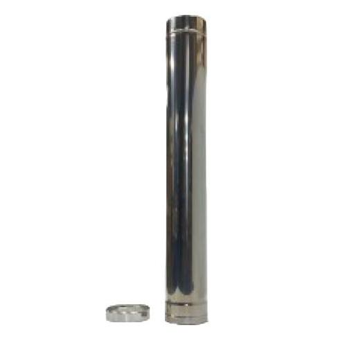 Pellet Pijp 80 Dw. Sectie L = 1000 Mm, Huis en Inrichting, Kachels, Verzenden