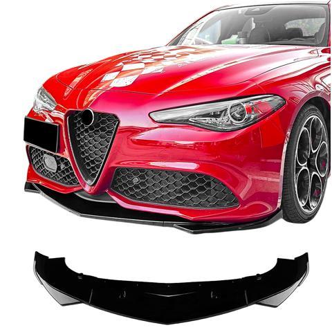 Frontspoiler | Alfa Romeo | Giulia 2023+ | 3-delig | Glanzen, Auto-onderdelen, Carrosserie en Plaatwerk, Nieuw, Alfa Romeo, Verzenden