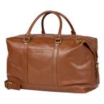 Bloomsbury Leren Weekendtas Unisex Reistas - Cognac, Verzenden, Nieuw, Bruin