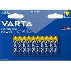 Varta AAA (LR03) Longlife Power batterijen - 10, Nieuw, Ophalen of Verzenden