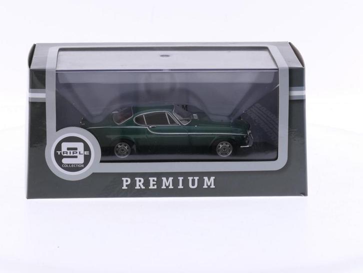 Schaal 1:43 Triple9 Premium Volvo P1800, dark green 1965..., Hobby en Vrije tijd, Modelauto's | 1:43, Gebruikt, Ophalen of Verzenden
