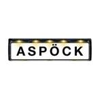 Aspöck Kentekenplaathouder Incl. LED Verlichting Bovenkant, Auto-onderdelen, Verlichting, Ophalen of Verzenden, Nieuw
