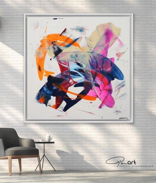 Parscha Mirghawameddin - Ego Maniacs - XXL, Antiek en Kunst, Kunst | Schilderijen | Modern
