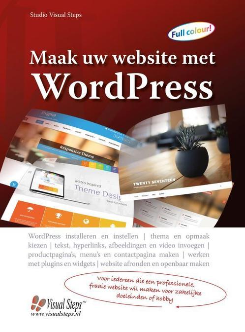 Maak uw website met WordPress 9789059055650, Boeken, Informatica en Computer, Gelezen, Verzenden