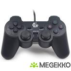 Gembird JPD-UDV-01 Gamepad PC Zwart game controller, Computers en Software, Verzenden, Nieuw