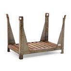 Gebruikte Stapelbak staal vaste constructie stapelbak met, Zakelijke goederen, Kantoor en Winkelinrichting | Magazijn, Stelling en Opslag