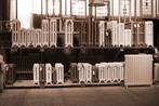 Echte oude gerestaureerde gietijzeren radiatoren, 60 tot 150 cm, 800 watt of meer, Gebruikt, Radiator