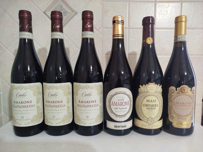 2018 Bertani, 2013 x3 Cadis, 2010 Masi Costaera, 2018 Antale, Verzamelen, Wijnen