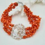 Bloedkoraal - Zilver - Armband - CORALLO MEDITERRANEO