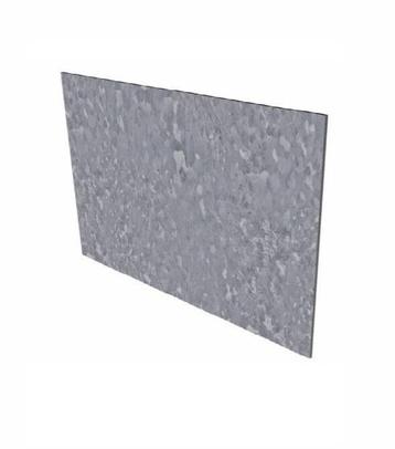 Verzinkt staal kantopsluiting recht 150x0,3x29cm beschikbaar voor biedingen