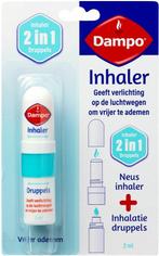 DAMPO INHALER 2 IN 1 DRUPPELS 2 ML, Verzenden, Nieuw