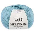 Lang Yarns Merino 150 - 273 donker mint - Merinowol Garen, Hobby en Vrije tijd, Breien en Haken, Ophalen of Verzenden, Nieuw