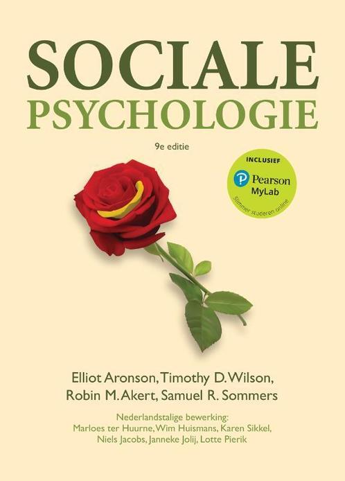Sociale psychologie 9789043035361 Samuel R. Sommers, Boeken, Studieboeken en Cursussen, Zo goed als nieuw, Verzenden