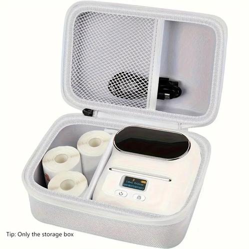 Case wit voor labelprinter oa phomemo m110 labelmaker /st, Huis en Inrichting, Woonaccessoires | Kunstplanten en Kunstbloemen