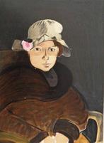 Henri Matisse (1869-1954) - Jeune fille au chapeau, Antiek en Kunst