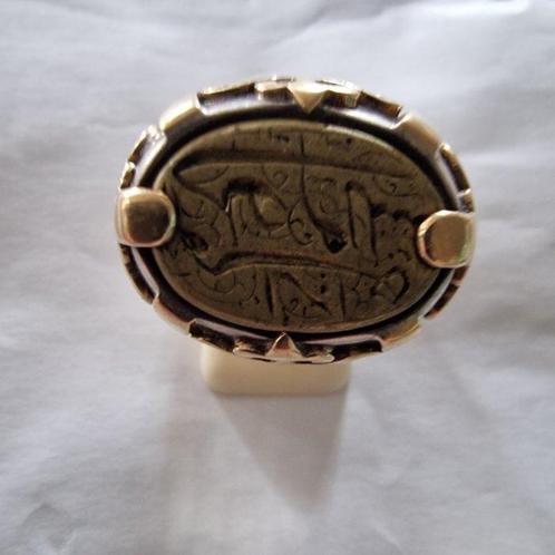 Zilver - Ring - Oud islamitische zegelring, Antiek en Kunst, Kunst | Niet-Westerse kunst