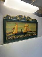 Plaque - Established Ship Stores 1851 — Ropelines, Canvas &, Antiek en Kunst