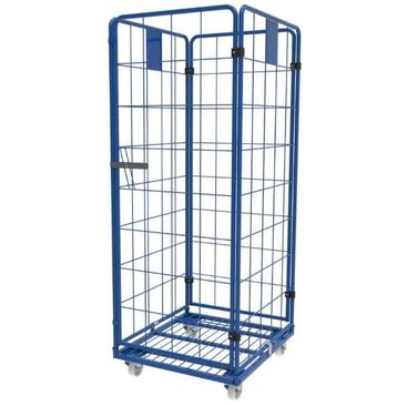 Rolcontainer 4 heks Robuust Staal Rolkar, Karren, Made in EU beschikbaar voor biedingen