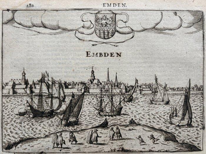 Duitsland - Embden; L. Guicciardini - Embden / Emden -, Boeken, Atlassen en Landkaarten