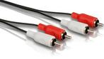 Tulp Audio Kabel 5 meter M-M - Zwart, Computers en Software, Ophalen of Verzenden, Nieuw