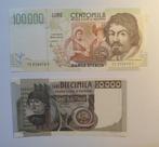 Italië. - 100.000 and 10.000 Lire 1984/1998 - Gigante BI