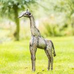 Metalen Tuinbeeld Giraffe - Mooievogels.nl, Nieuw, Ophalen of Verzenden, Metaal, Dierenbeeld