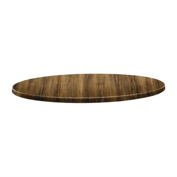 Tafelblad Classic Line - rond Ø80cm - atacama kersenhout, Zakelijke goederen, Horeca | Keukenapparatuur, Nieuw in verpakking, Verzenden