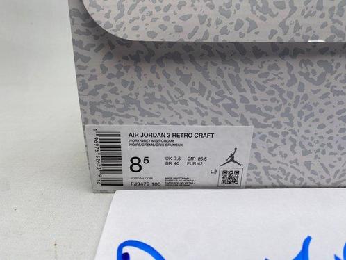 Air Jordan - Air Jordan 3 - Sneakers - Maat: EU 42 - Nieuw, Kleding | Heren, Schoenen