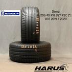 255/40/18 99Y RSC (*) Michelin zomerbanden demo 2X, Auto-onderdelen, Banden en Velgen, 18 inch, Gebruikt, 255 mm, Ophalen of Verzenden