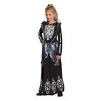 Halloween Skelet Kostuum Koningin Kind, Nieuw, Verzenden