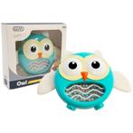 2 in 1 uil rammelaar en bijtring - Baby rammelaar -, Ophalen of Verzenden, Nieuw