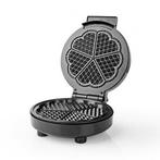 Wafelijzer | Nedis | 19 centimeter (1000W, Anti-aanbaklaag), Witgoed en Apparatuur, Verzenden, Nieuw