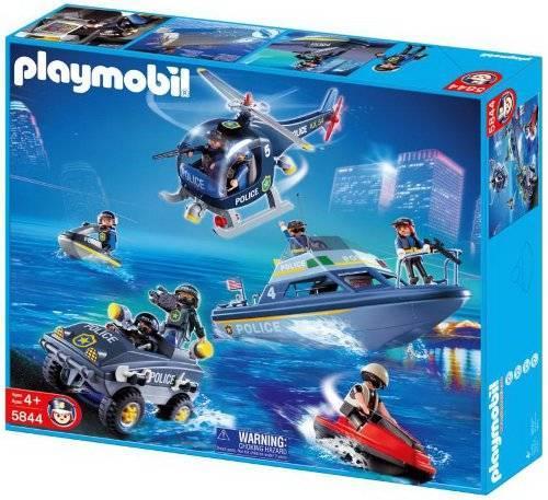 Playmobil Mega SWAT Politie Reddingsset - 5844 (Nieuw), Kinderen en Baby's, Speelgoed | Playmobil, Nieuw, Verzenden
