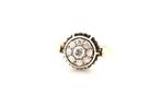 Ring - 19.2 kt. Witgoud Diamant (Natuurlijk), Nieuw