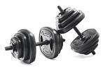 Halterset krachttraining 20 kg - dumbbellset 20 kg  12 pl..., Sport en Fitness, Fitnessmaterialen, Ophalen of Verzenden, Nieuw