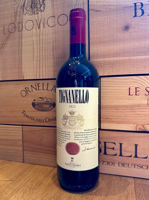 2021 Marchesi Antinori, Tignanello - Toscane IGT - 1 Fles, Verzamelen, Wijnen