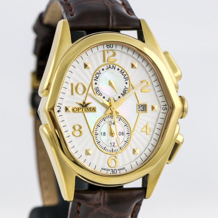 Optima - Swiss Multifunction - OSC272-GL-7 - Zonder, Sieraden, Tassen en Uiterlijk, Horloges | Heren