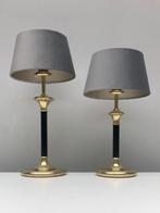 Tafellamp - Messing, Staal - Twee tafellampen