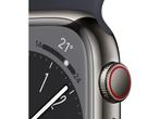 Apple Watch Series 8 - Smartwatch - GPS + Cellular - 45mm, Sieraden, Tassen en Uiterlijk, Smartwatches, Verzenden, Zo goed als nieuw
