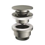 Clickwaste Hotbath Gal Afvoerplug met Schroef Rond, Ophalen of Verzenden, Nieuw, Chroom, Overige typen