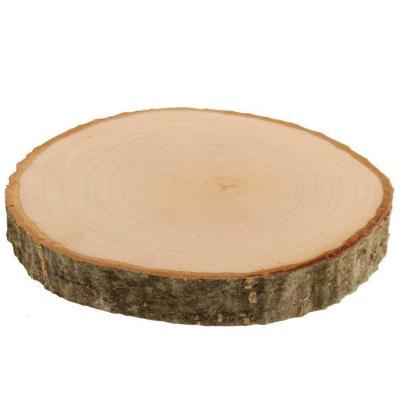 Grote houten schijf of plank met schors Ø 10 cm dikte is, Kinderen en Baby's, Speelgoed | Overig