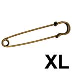 Fako Bijoux® - Sierspeld / Sjaalspeld - Classic XL - 89mm -, Sieraden, Tassen en Uiterlijk, Broches, Verzenden, Nieuw